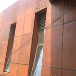 Bina Cephe Sanatı Çelik İçin Corten Çelik Duvar