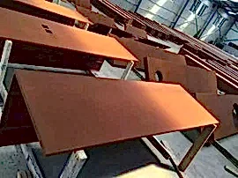 Dekoratif Delikli Corten Çelik Metal Duvar Paneli