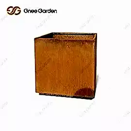 Ülke Tarzı Corten Çelik Saksılar Corten Çelik Kapalı Açık Metal Saksılar