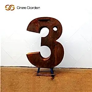 Özel Modern Corten Posta Kutuları