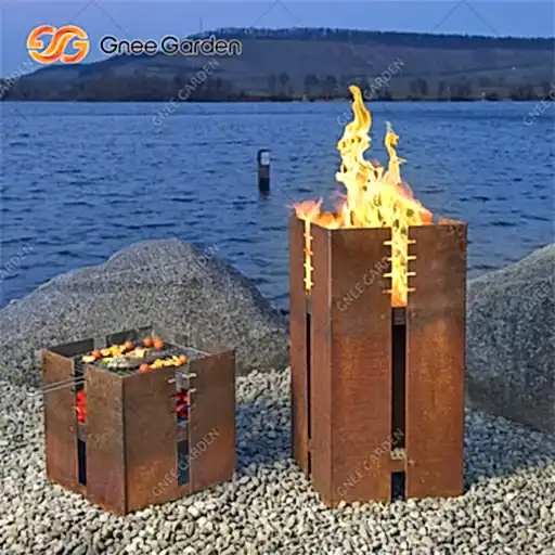 Corten Steel BBQ
